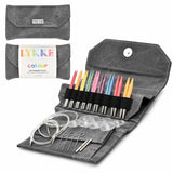 Lykke Interchangeable Knitting Needle Sets, Wood - Short Tips, 3.5"