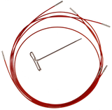 ChiaoGoo Twist Red Cables