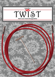 ChiaoGoo Twist Red Cables