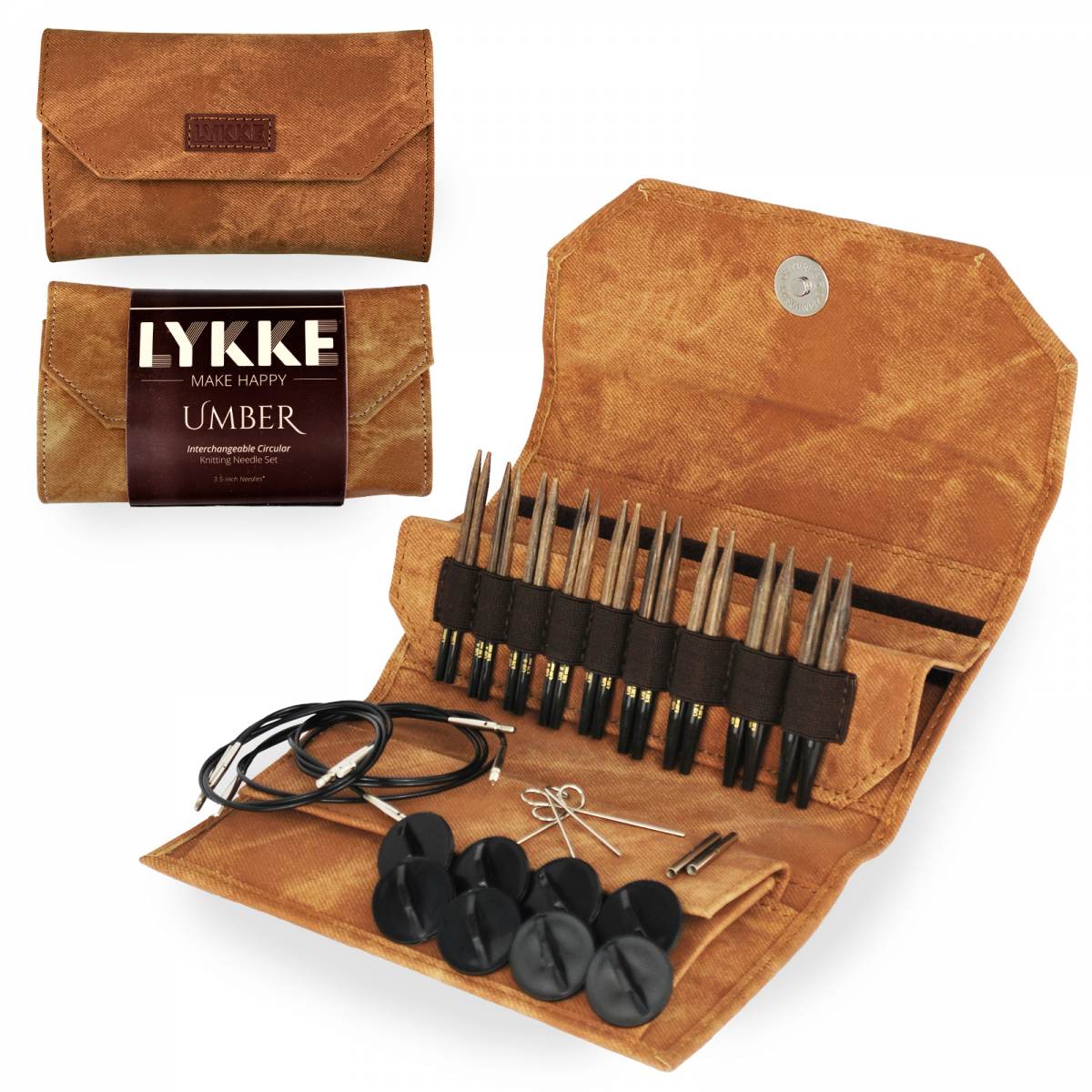 LYKKE Interchangeable Cords (for 3.5 needles) – Knotty House