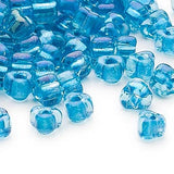 Seed Beads, Triangle - colour-lined, size #5