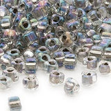 Seed Beads, Triangle - colour-lined, size #5