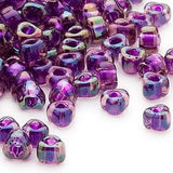 Seed Beads, Triangle - colour-lined, size #5