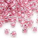Seed Beads, Triangle - colour-lined, size #5