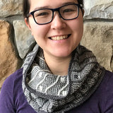 Sample Sale: Cowl, Mary Martin, stepways grey