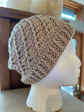 Sample Sale: Hat, crocheted shell pattern