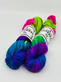 Okanagan Dye Works Zebra Sock