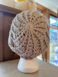 Sample Sale: Hat, crocheted shell pattern