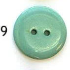 Button, resin, 23mm, various colours