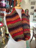 Sample Sale: Cowl, alpaca in autumnal shades