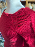 Sample Sale: Pullover, red