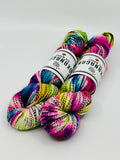 Okanagan Dye Works Zebra Sock