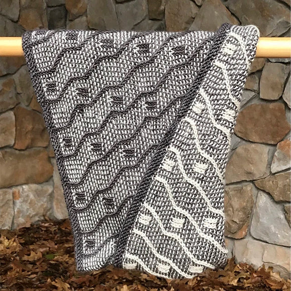 Sample Sale: Cowl, Mary Martin, stepways grey