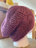 Sample Sale: Hat, slouchy purple
