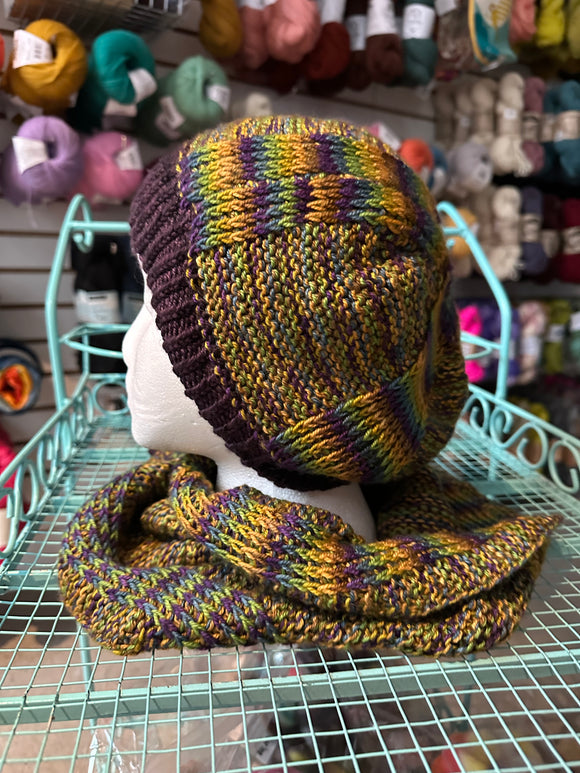 Sample Sale: Hat, Mary Martin, rainbow