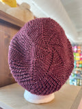 Sample Sale: Hat, slouchy purple