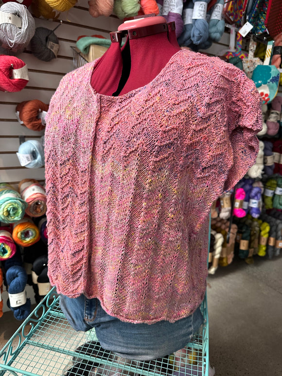 Sample Sale: Tee, pink chevrons