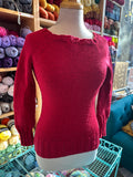 Sample Sale: Pullover, red
