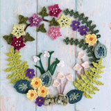 Crochet Collage Garden