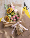 Crochet A Flower Bouquet