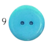 Button, resin, 23mm, various colours