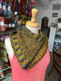 Sample Sale: Cowl, Mary Martin, rainbow