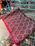 Sample Sale: Cowl, Mary Martin, gradient honeycomb