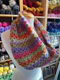Sample Sale: Cowl, alpaca in bright shades