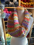 Sample Sale: Cowl, alpaca in bright shades