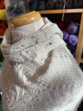 Sample Sale: Shawl, alpaca, cashmere, silk