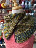Sample Sale: Cowl, Mary Martin, rainbow