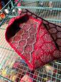 Sample Sale: Cowl, Mary Martin, gradient honeycomb