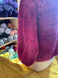 Sample Sale: Cropped Sweater, purple