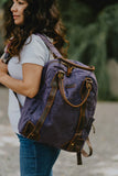 della Q Maker's Canvas Backpack