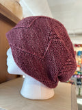 Sample Sale: Hat, slouchy purple