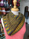 Sample Sale: Cowl, Mary Martin, rainbow