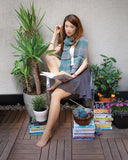 Sample Sale: Scarf, blue/grey/green heather