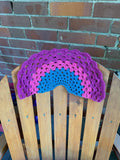 Rainbow Granny, Crochet Pattern Only