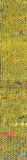 Close-up of a textured yellow fabric with colorful specks