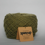 spun up: knot the end