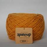 spun up: knot the end