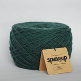 spun up: knot the end