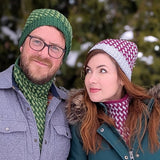 Sample Sale: Dickie, Mary Martin, green woven pattern