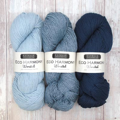 Estelle Eco Harmony Worsted, discontinued colourways