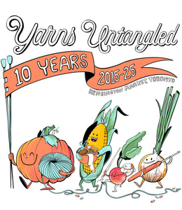 YU 10th Anniversary Stickers