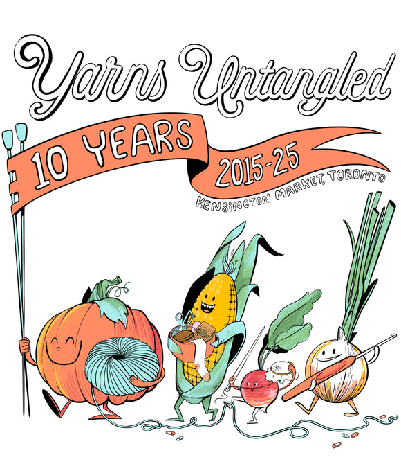 YU 10th Anniversary Stickers