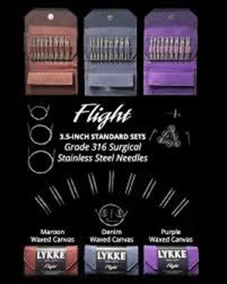 Lykke Flight Interchangeable Knitting Needle Sets, 3.5