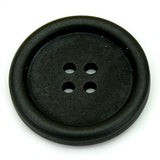Button, wood, 30mm, various naturals