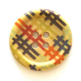 Button, wood, 23/25mm, two designs