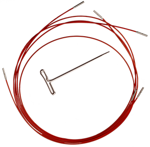 ChiaoGoo Twist Red Cables